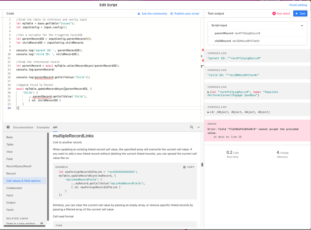 Airtable Script