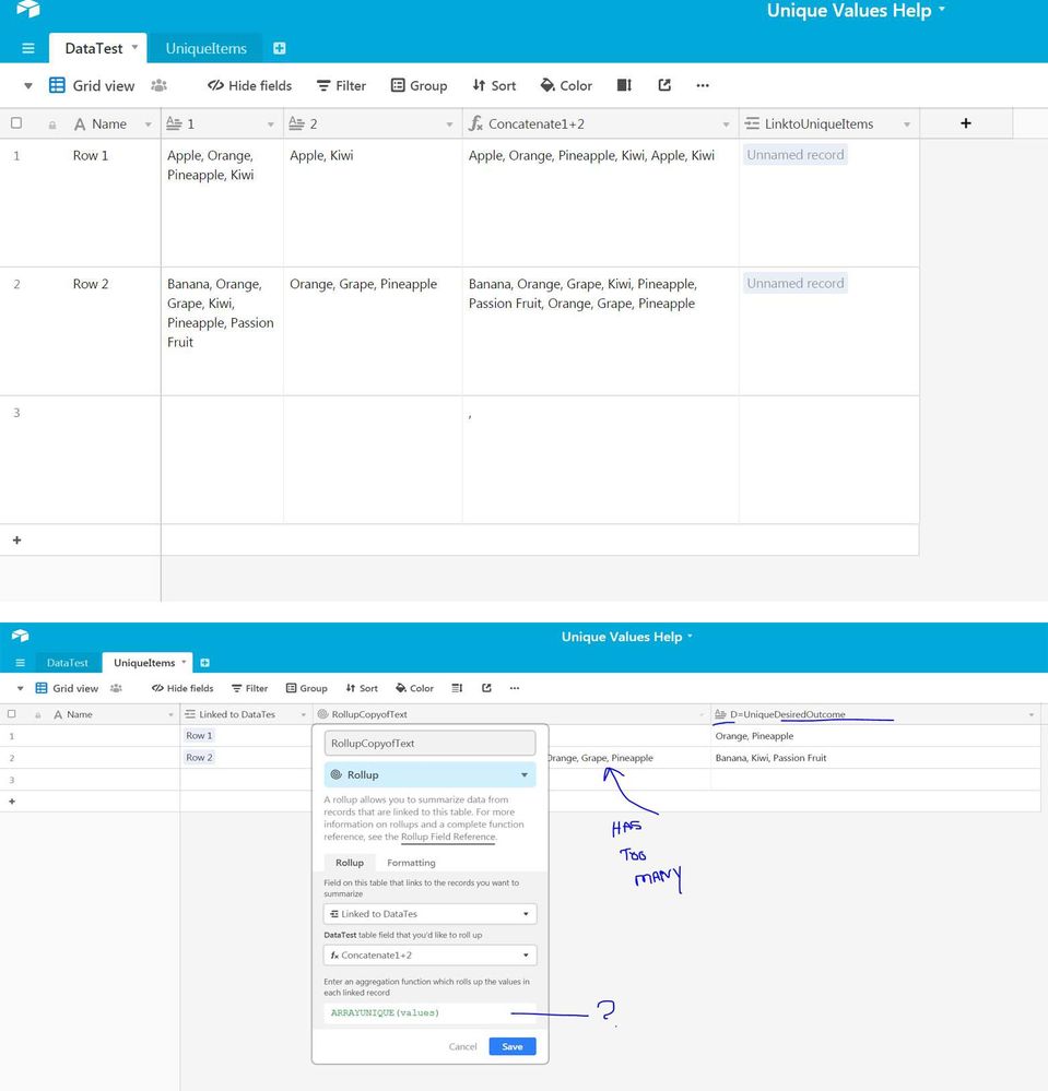 Airtable Array Unique help.JPG