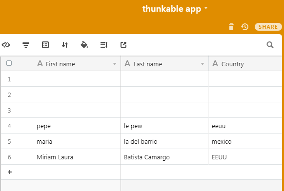 thunkable app