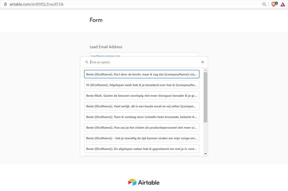 airtable-forms-empty-infoquerry